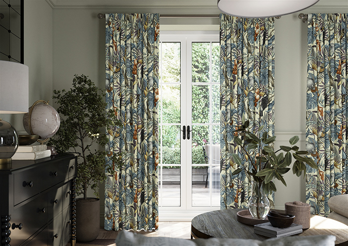 Rain Forest, Henna - Made to Measure Curtains - Image 3